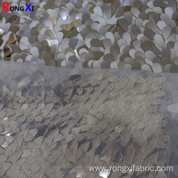 RXF1068 Multifunctional matt Customized Sequin Fabric